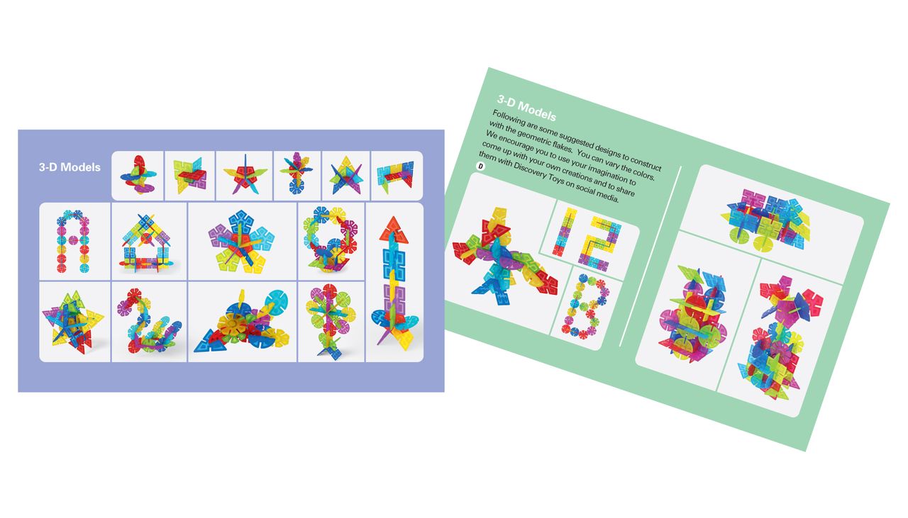GEO FLAKES ACTIVITY SET Building Construction Play