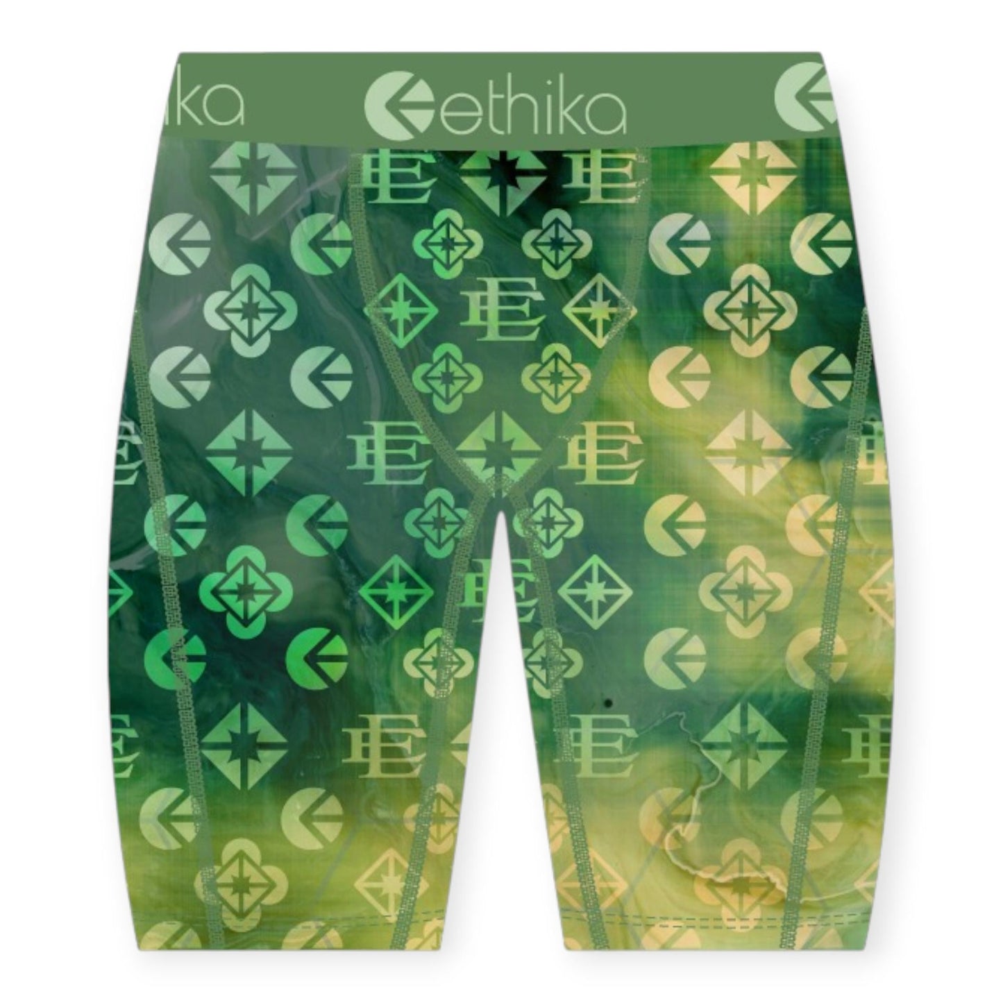 Ethika Men Why Try Boxer Green - Soft Comfort - Green