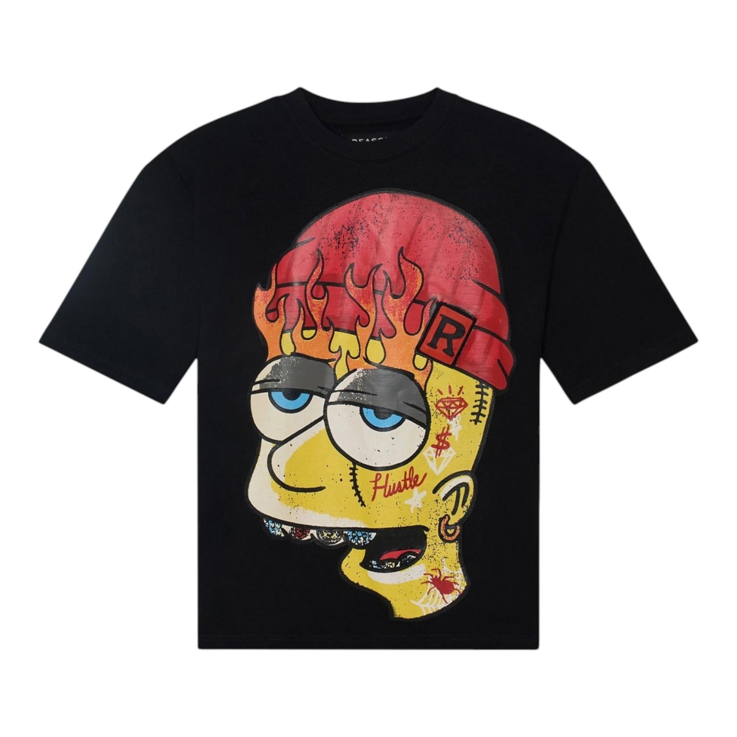 REASON Men Misunderstood Tee Casual T-Shirt Black