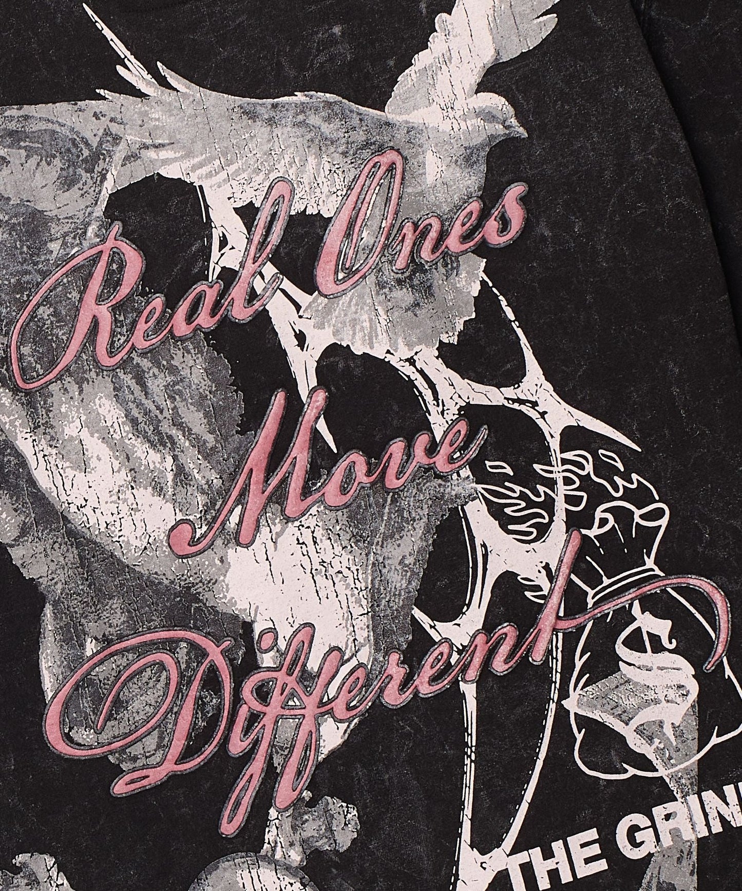 REASON Men Real Ones Tee T-Shirt - Black