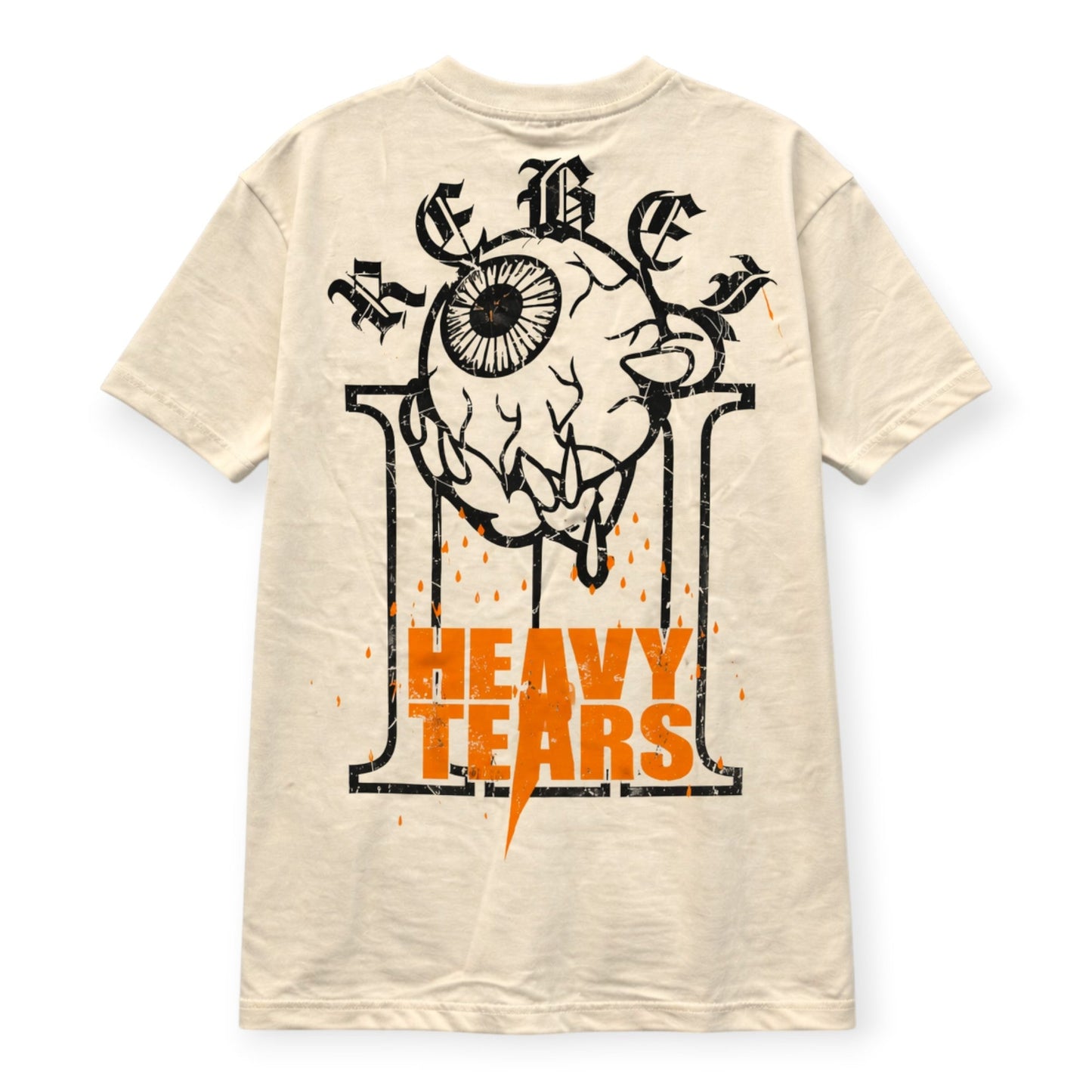 Rebel Minds Boys Heavy Tears Tee Cream