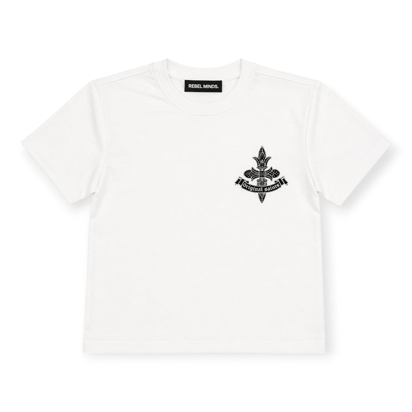 Rebel Minds Boys Original Saints Tee White